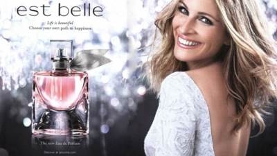 عطر "جوليا روبرتس" .. إغراء وجاذبية