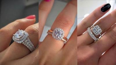 الماس والزمرد أفخم اتجاهات خاتم الزواج هذه الأيام