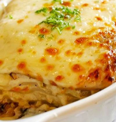 لازانيا الثمار البحرية