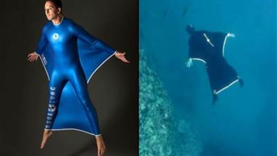 زي يسمح لك بالطيران تحت الماء