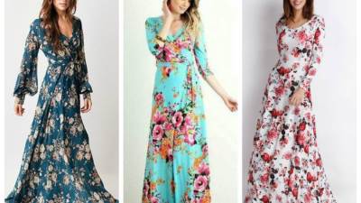 بالصور .. مجموعة متنوعة من فساتين الربيع