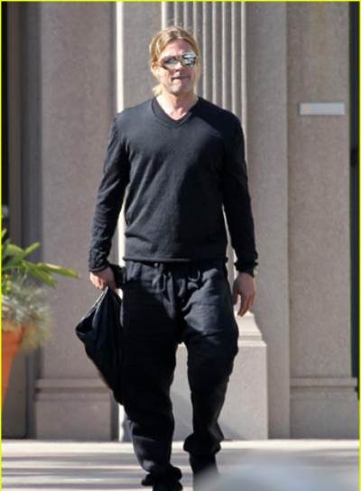 براد بيت يظهر للمرة الأولى بعد استئصال ثديي أنجلينا جولي