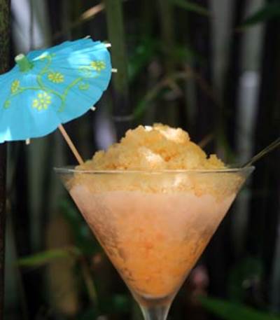 استمتعي بطعم جرانيتا الشمام في أيام الصيف الحارة