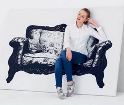 مقاعد الكانفاس خدعة توحي بجلسات على آرائك