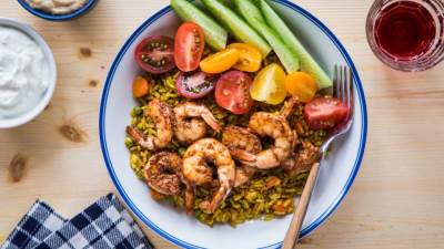 أضيفي إلى سفرتك طبق "الأرز المعمر بالجمبري"