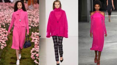 بالصور .. الوردى والباستيل موضة ألوان الشتاء فى 2014