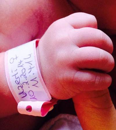 السلطانة هيام تنجب إبنتها الأولى لارا..وتنشر رسالتها بعد الولادة