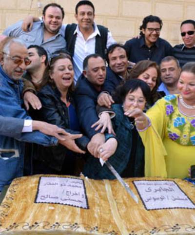   بالصور .. الاحتفال ببدء تصوير مسلسل "الوسواس