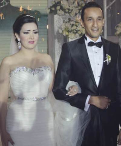 بالصور .. زفاف احمد وسهيلة