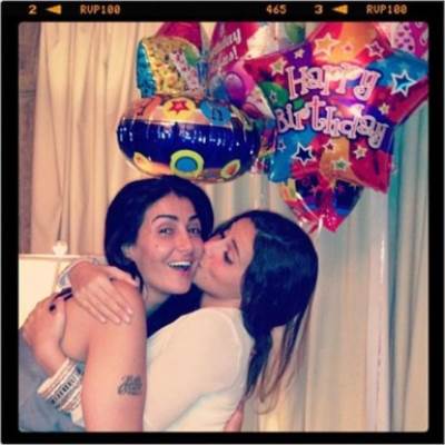 صور غادة عبد الرازق تتلقى المفاجآت في عيد ميلادها