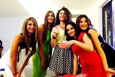 صور : "selfie" ملكات جمال مصر لعام 2014