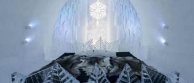  بالفيديو .. الفندق الذي يذوب بعد ثلاثة أشهر