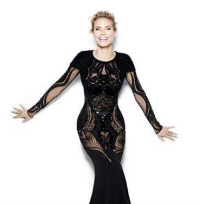 هايدي كلوم تختار تصميم زهير مراد لجسة تصوير مبهرة