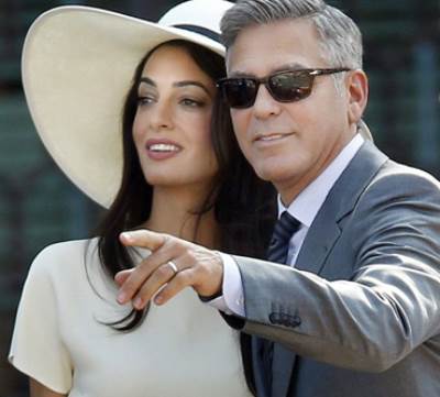 هل يصبح جورج كلوني أب قريباً؟