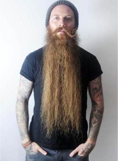  بريطاني يدخل موسوعة جينيس بأطول لحية في العالم 