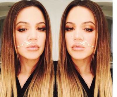 كلوي كاردشيان تخطف الأنظار بإكسسوارت ذهبية في أنفها