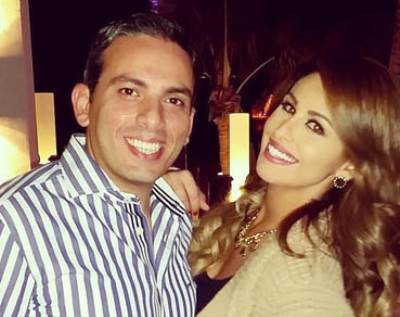 صورة مي سليم مع أخيها "ربنا يخليك ليا"