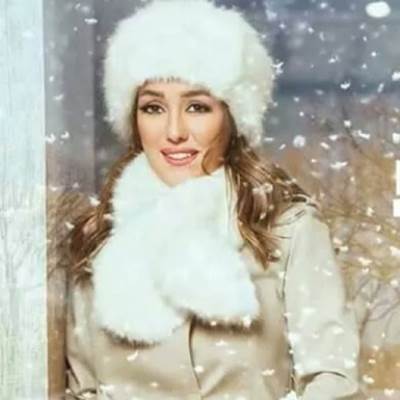 صور كندة علوش بلوك شتوي ساحر في أحدث جلسة تصويرية