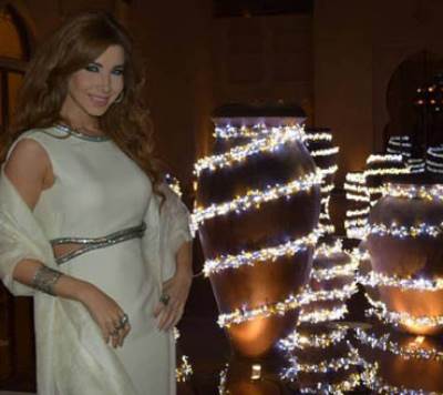  شاهدي إطلالة نانسي عجرم في مهرجان دبي للتسوق