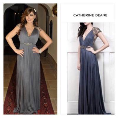 إليسا تنشر ثوبها من الأمام ونحن ننشر صوره من الخلف وثمنه .. سيفاجئك