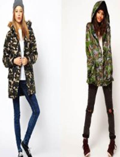 الإطلالة العسكرية لهذا الموسم تنسجم أكثر مع طبيعة المرأة .. شاهديها