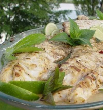 طريقة عمل فيليه السمك بصلصة المايونيز