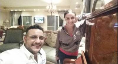 شاهد أنغام في منزلها بدون ماكياج