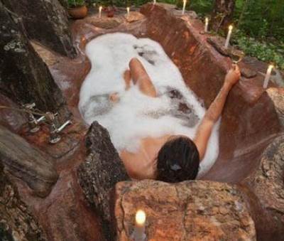  بالصور .. أحواض استحمام مذهلة شاهديها لتصدقي أنها موجودة