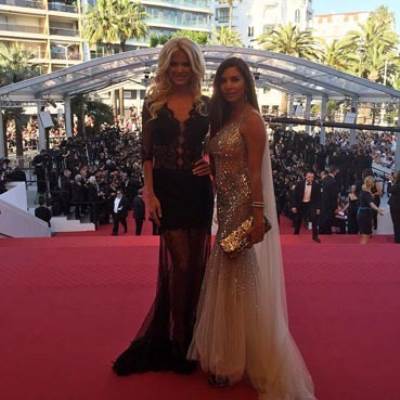  لاميتا فرنجية تنافس نجمات العالم بفستان مبهر في مهرجان "كان"