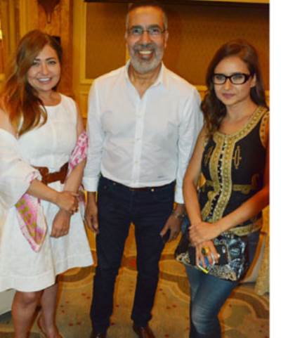 ابطال الدراما المصرية فى افطار "مدحت العدل"