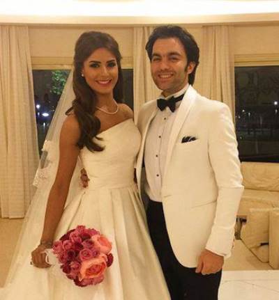 صورة هكذا عبر كل من شريف رمزي وريهام أيمن عن حبه للآخر