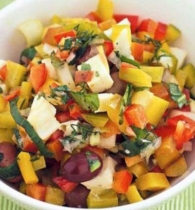 حضري "سلطة الفلفل" علي طريقة الشيف "سبنسر بلاك"