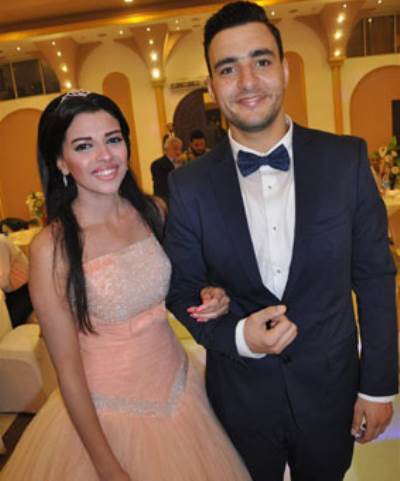  بالصور .. نجوم المجتمع فى خطوبه "مريم" و"حاتم"