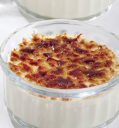 مهلبية بروليه بالبابونج