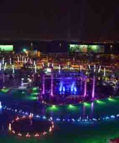 احمد عصام ويحيى خليل يحي حفل العام الجديد فى بورتو كايرو