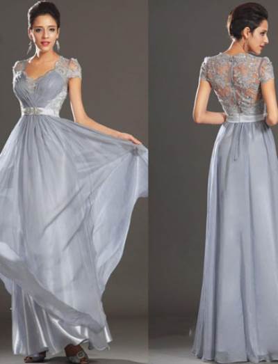 بالصور .. فساتين سهرة طويلة بموديلات عصرية