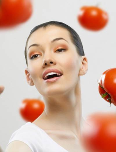قناع الطماطم للحماية من التجاعيد