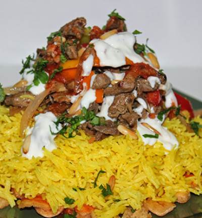 فتة شاورما على الفطار