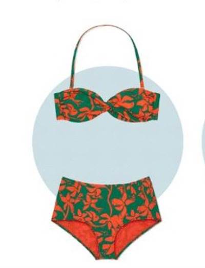 مجموعة من المايوه البيكيني عالي الخصر لمظهر متناسق وجذاب