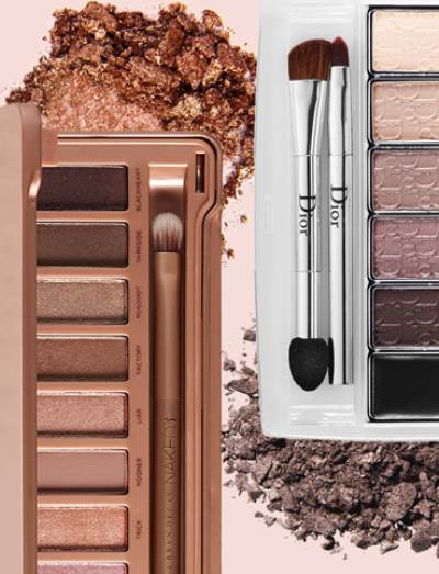 مجموعة ظل العيون عاري اللون لإطلالة صيفية مثالية