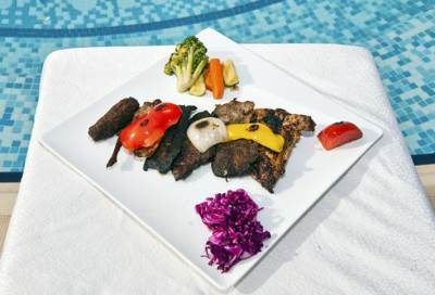 ميكس جريل بالخضروات المشوية