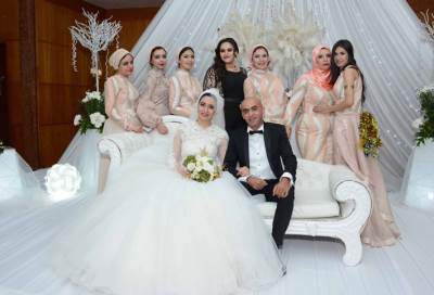 زفاف "احمد ابراهيم" و"نورهان عبدالله" بحضور "نجوم المجتمع"