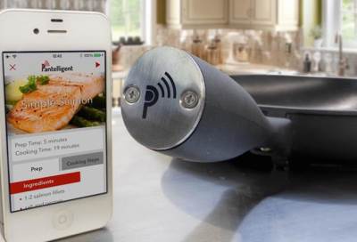 أول مقلاة ذكية لمتابعة طهي الطعام