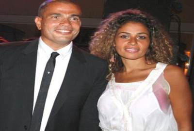 سر إختفاء زوجة عمرو دياب عندما سافر مع دينا الى دبي .. هل فعلا انفصلا؟