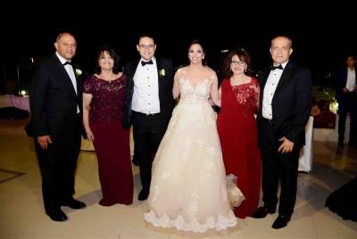 زفاف "كريم مكرم" وميريت بشرى" بحضور "نجوم المجتمع"