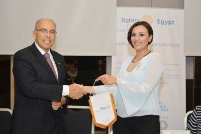 "ذوى الاحتياجات الخاصة" فى ندوة روتارى "كايرو هايتس"