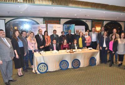 نادى روتارى كايرو هايتس يقيم ندوة بعنوان" الامن الخاص بمصر"