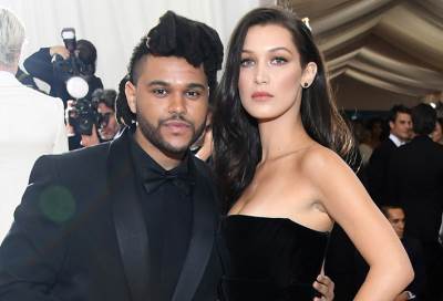 ضبط بيلا حديد وذا ويكند وهما يقبلان بعضهما .. فهل عادت الامور لمجاريها بينهما؟