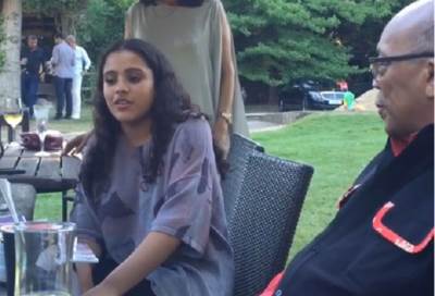 بالصورة .. ابنة عمرو دياب إلى العالمية