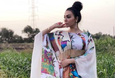 شاهد .. مريهان حسين بإطلالة أفريقية وسط الطبيعة الخلابة